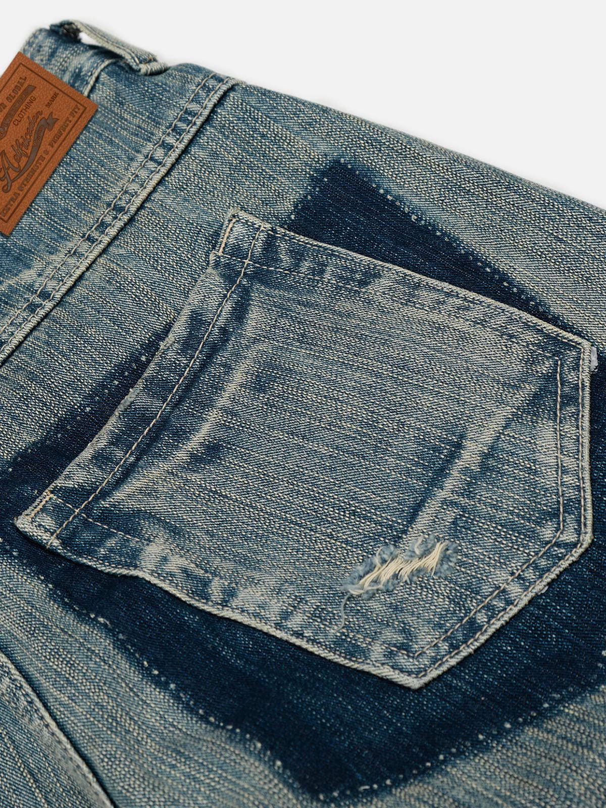 Aelfric Eden Trompe L'oeil Baggy Barrel Jeans