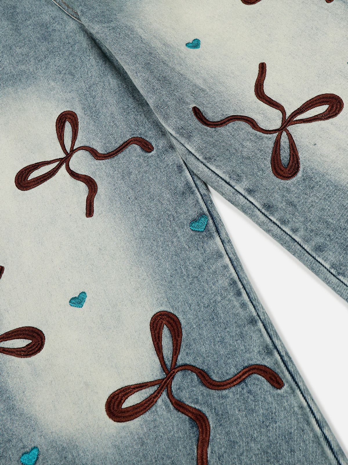 Aelfric Eden Bow Baggy Barrel Jeans