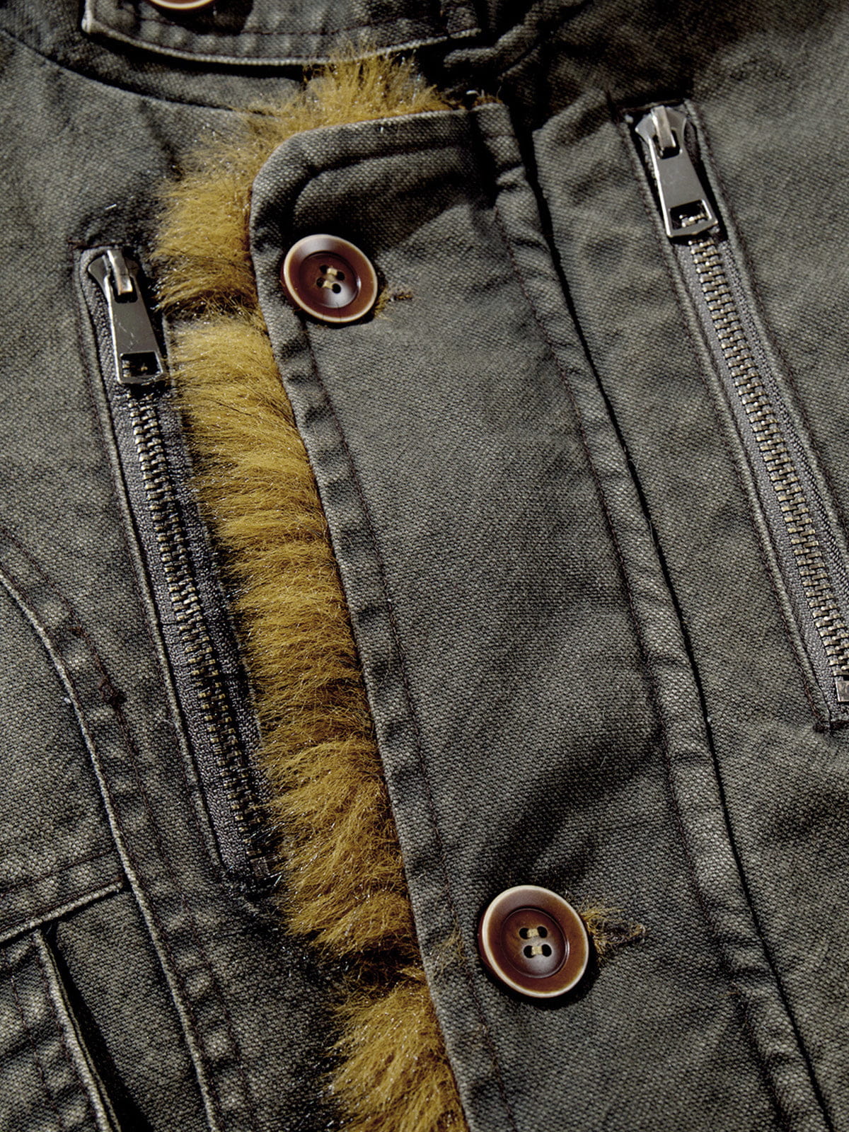 Aelfric Eden Washed Faux Fur Coat