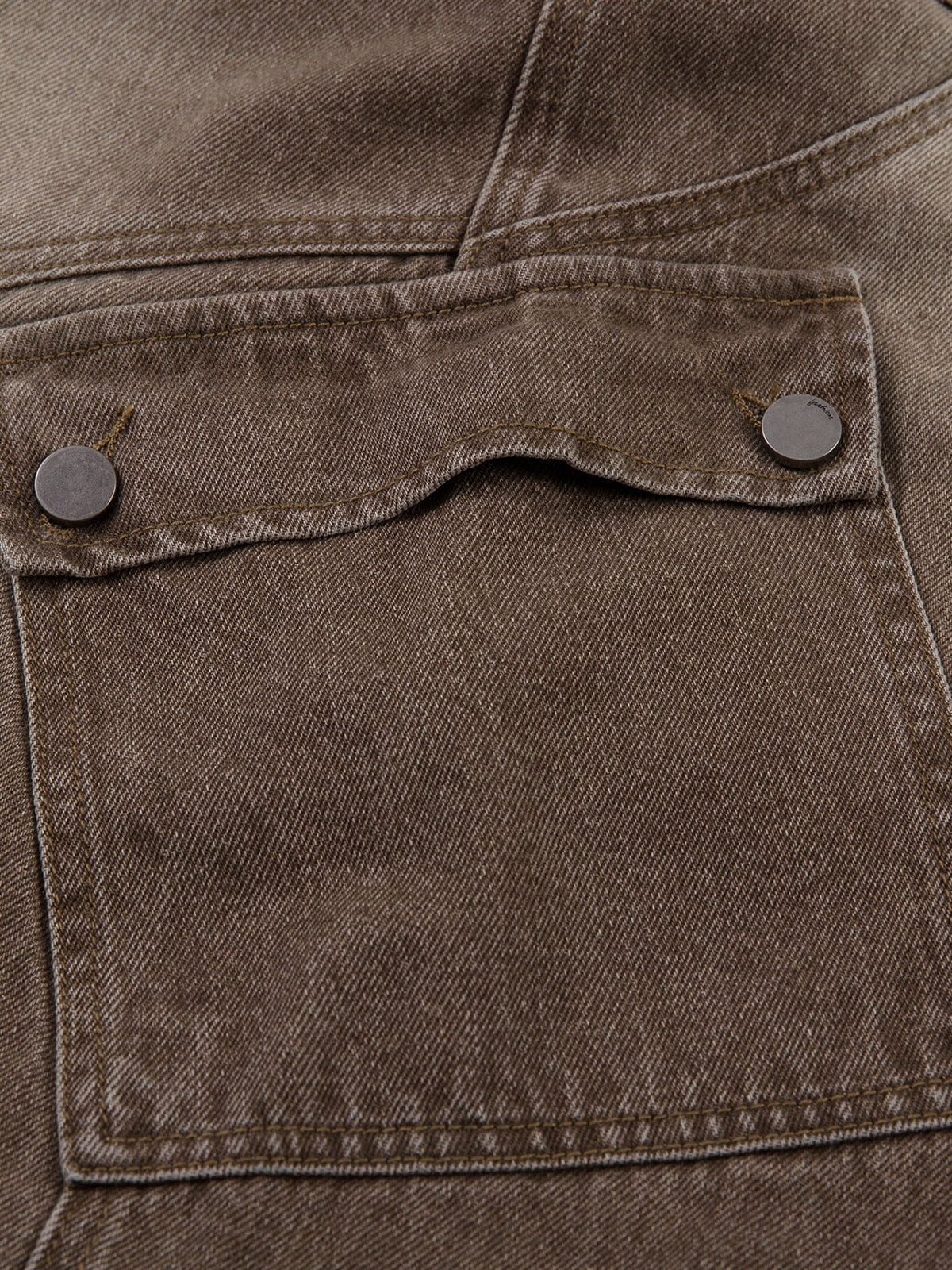 Aelfric Eden Washed Baggy Barrel Jeans