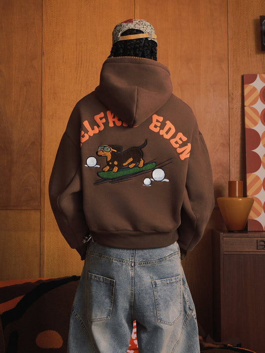 Aelfric Eden Boxy Dachshund Hoodie