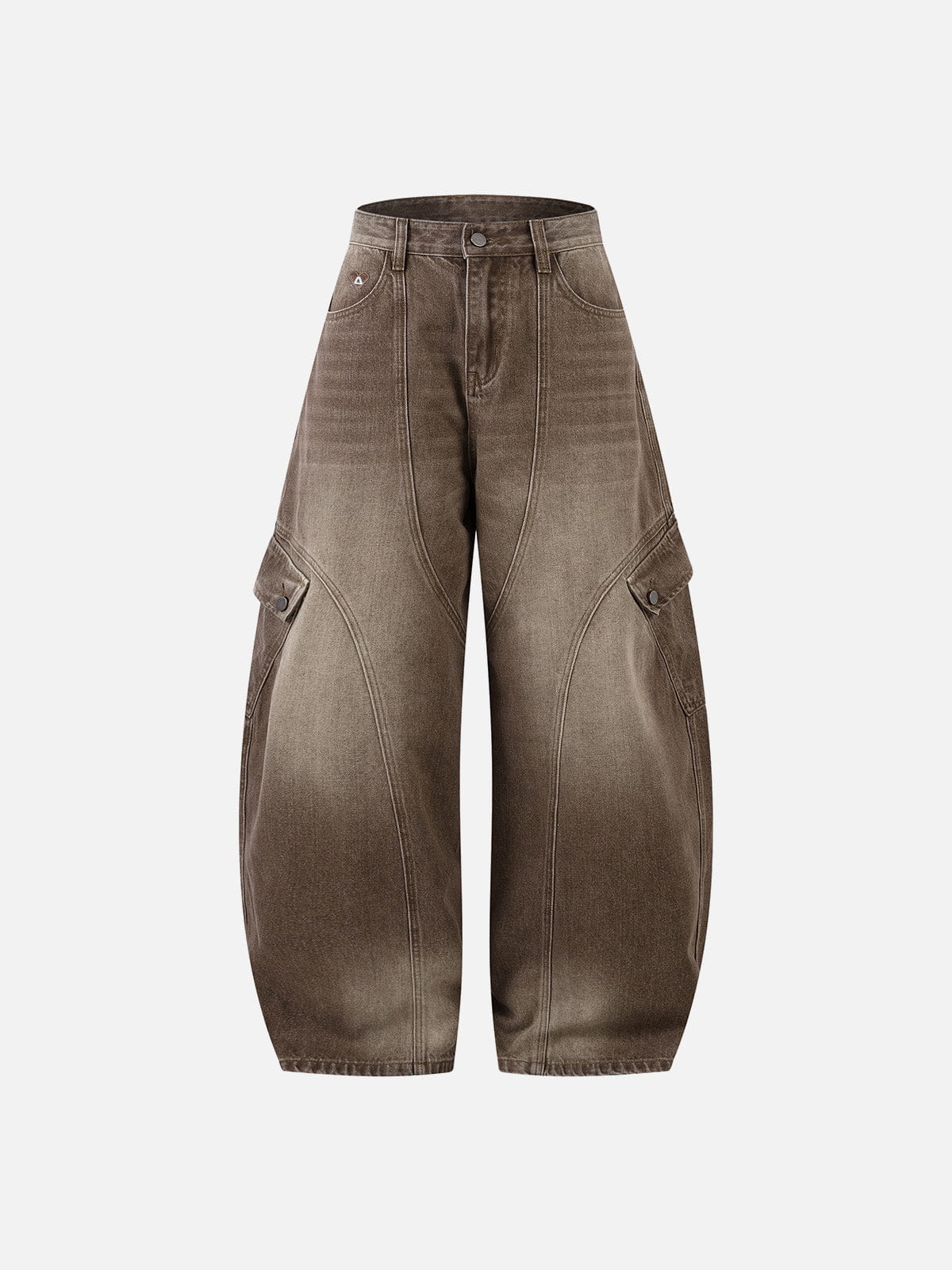 Aelfric Eden Washed Baggy Barrel Jeans