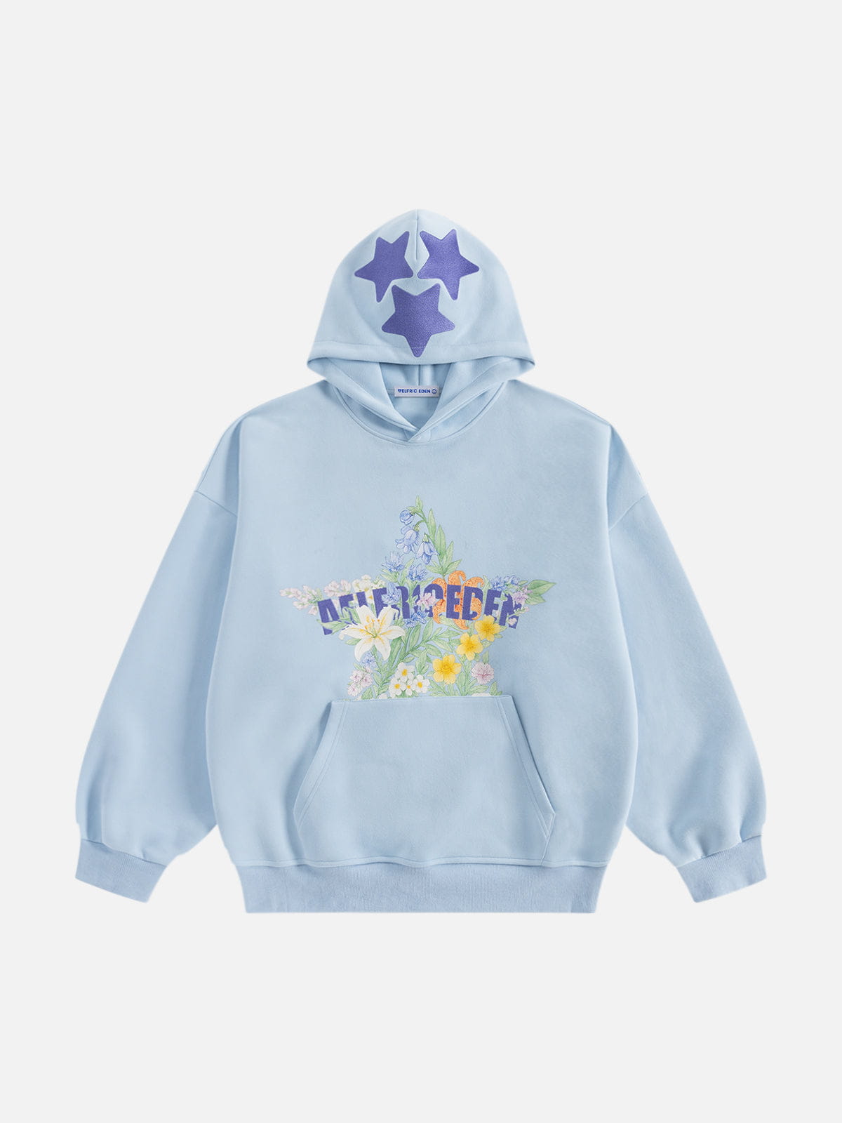 Aelfric Eden Star Floral Graphic Hoodie
