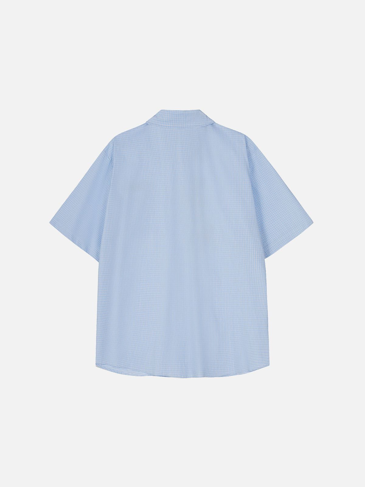 Aelfric Eden Pubby Embroidery Plaid Shirt