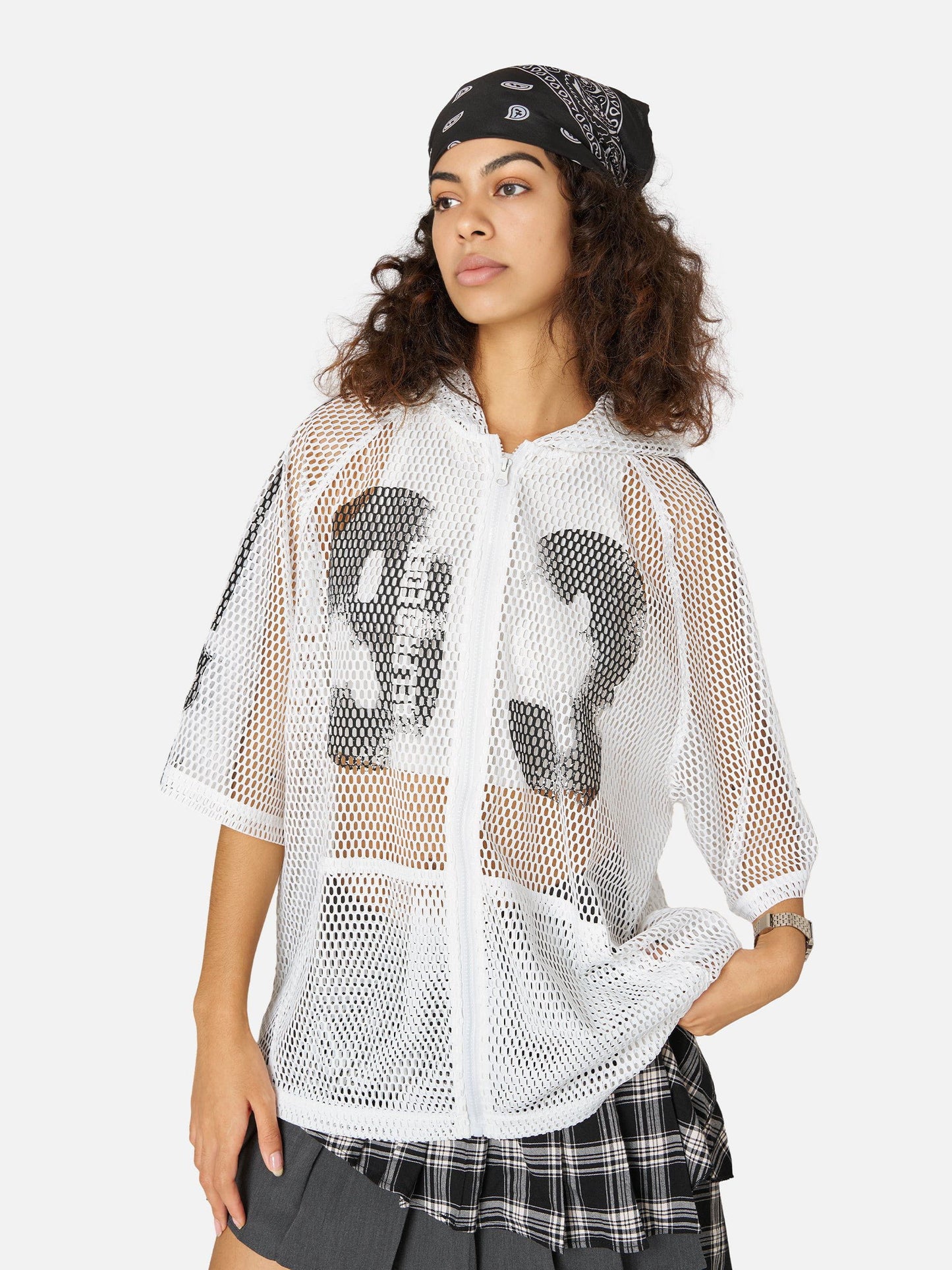 Aelfric Eden 83 Mesh Zip Up Hooded Tee