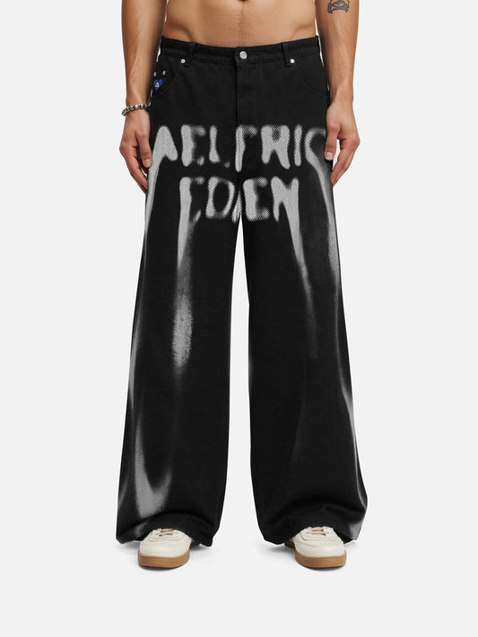 Aelfric Eden Thermal Imaging Super Baggy Barrel Jeans