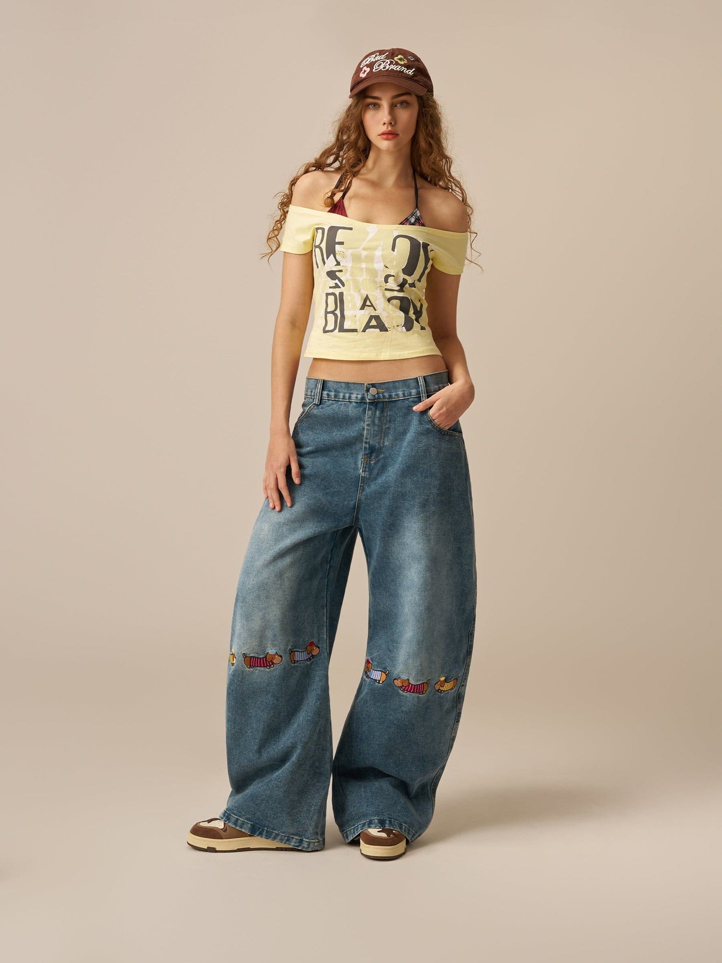 Aelfric Eden Baggy Barrel Dog Jeans