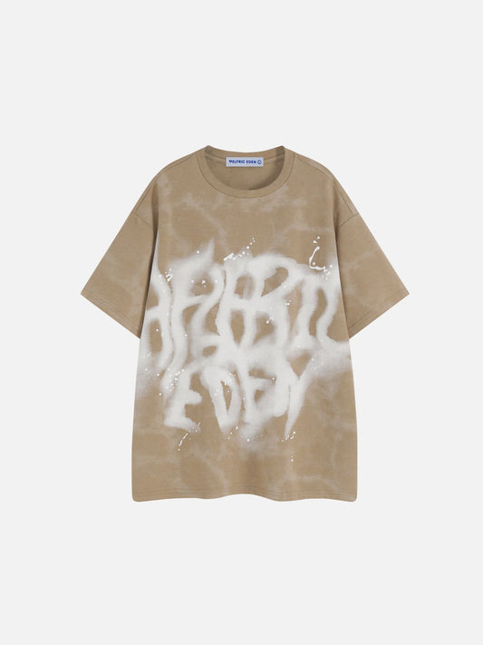 Aelfric Eden Washed Abstract Graphic Tee
