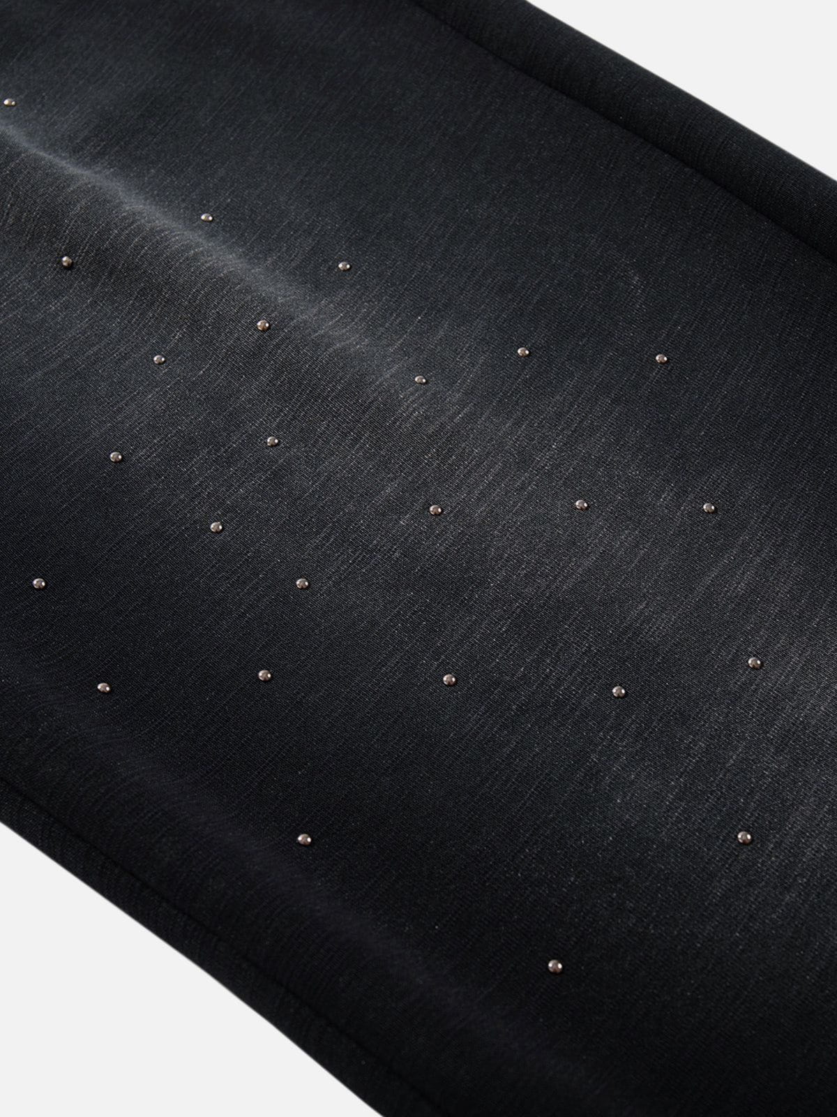 [Pre-Order]Aelfric Eden Rhinestone Washed Baggy Sweatpants