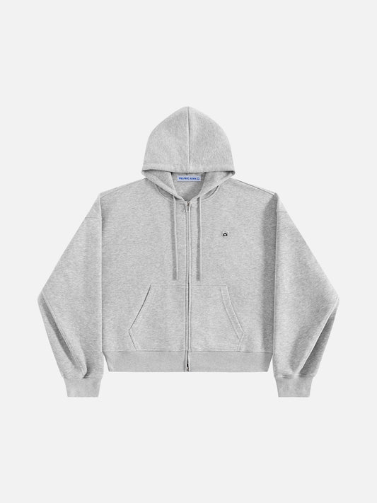 Aelfric Eden Boxy Double Zip Up Hoodie