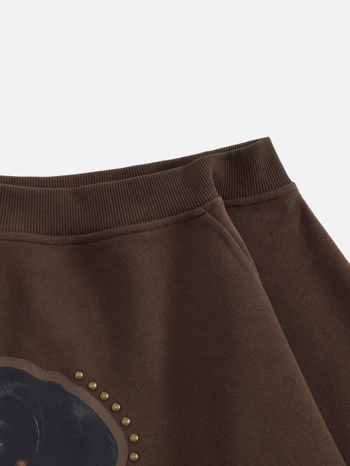 [Pre-Order] Aelfric Eden Dachshund Off-The-Shoulder Sweatshirt