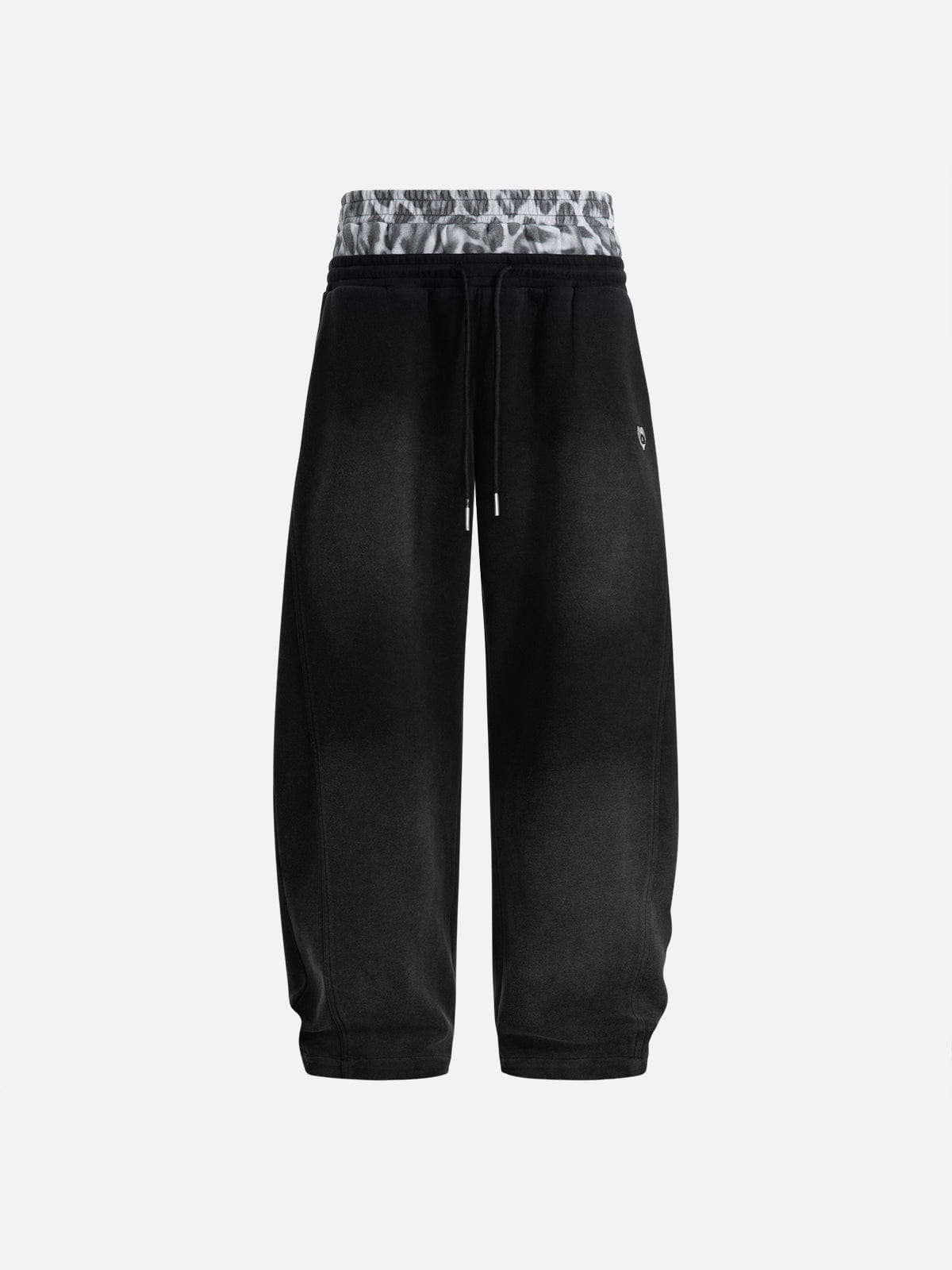 [Pre-Order]Aelfric Eden Leopard Double Waist Baggy Sweatpants