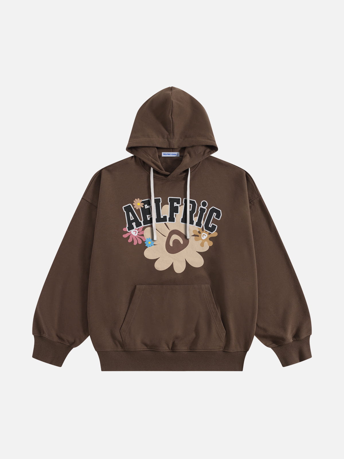 [Pre-Order] Aelfric Eden Oversized Flower Graphic Pullover Hoodie