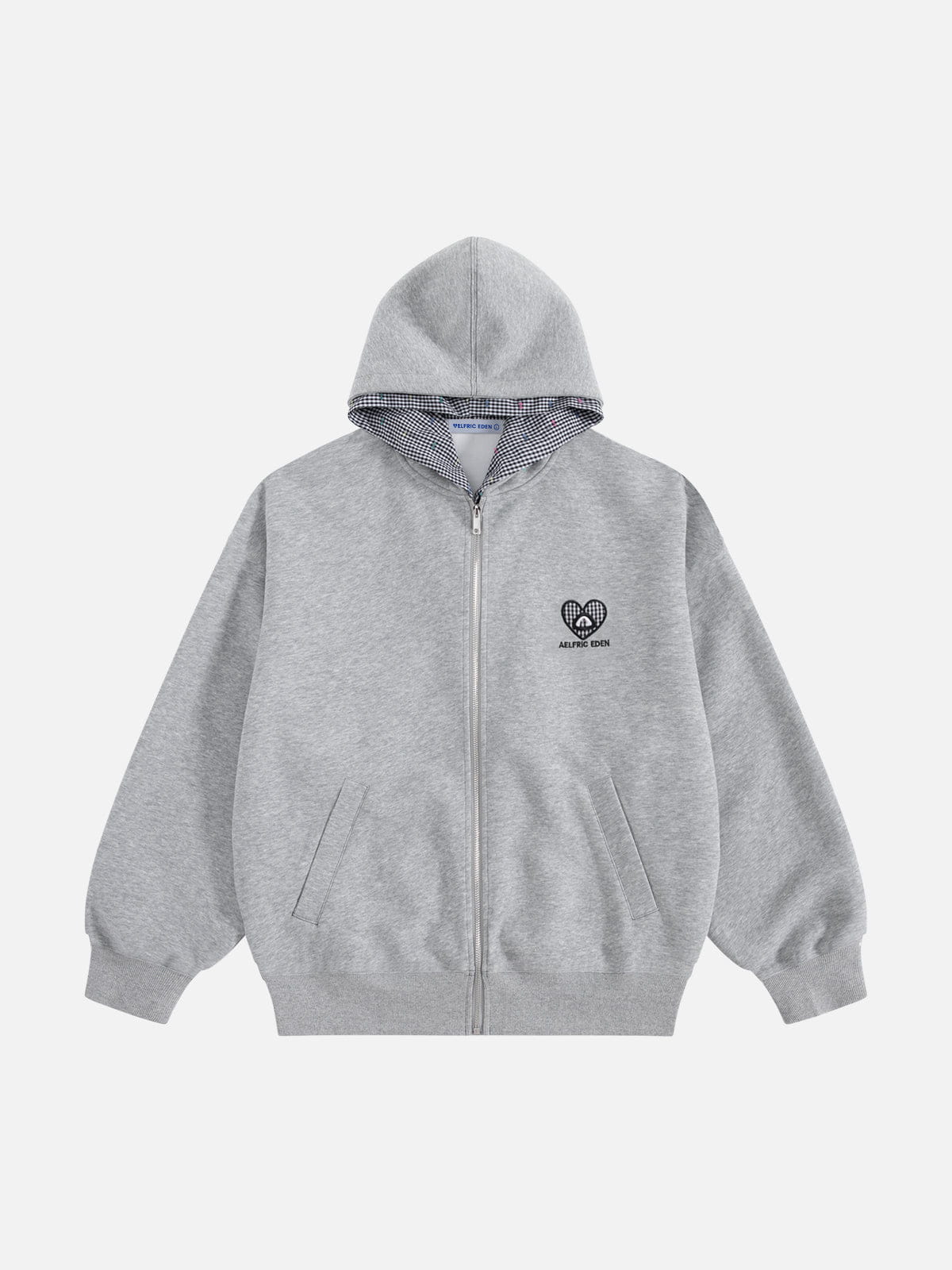 [Pre-Order] Aelfric Eden Oversized Scarf-Tie Zip Up Hoodie