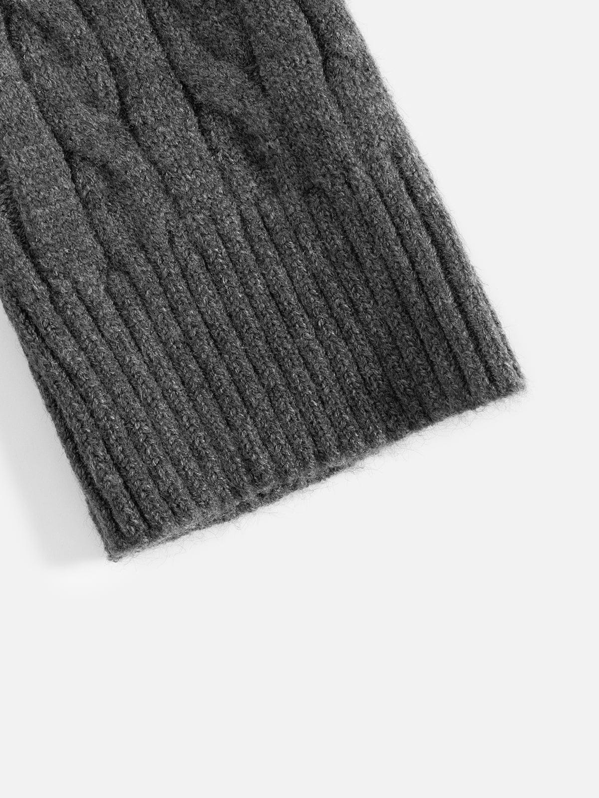 Aelfric Eden Cable Knit Half-Zip Sweater