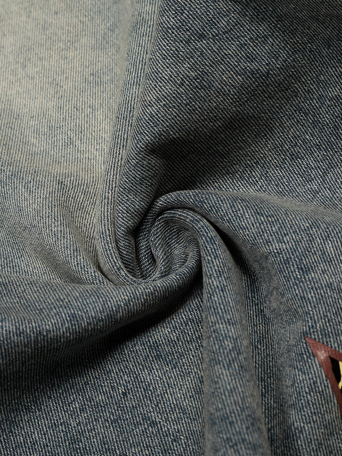 [Pre-Order] Aelfric Eden Leopard Star Panel Baggy Jeans