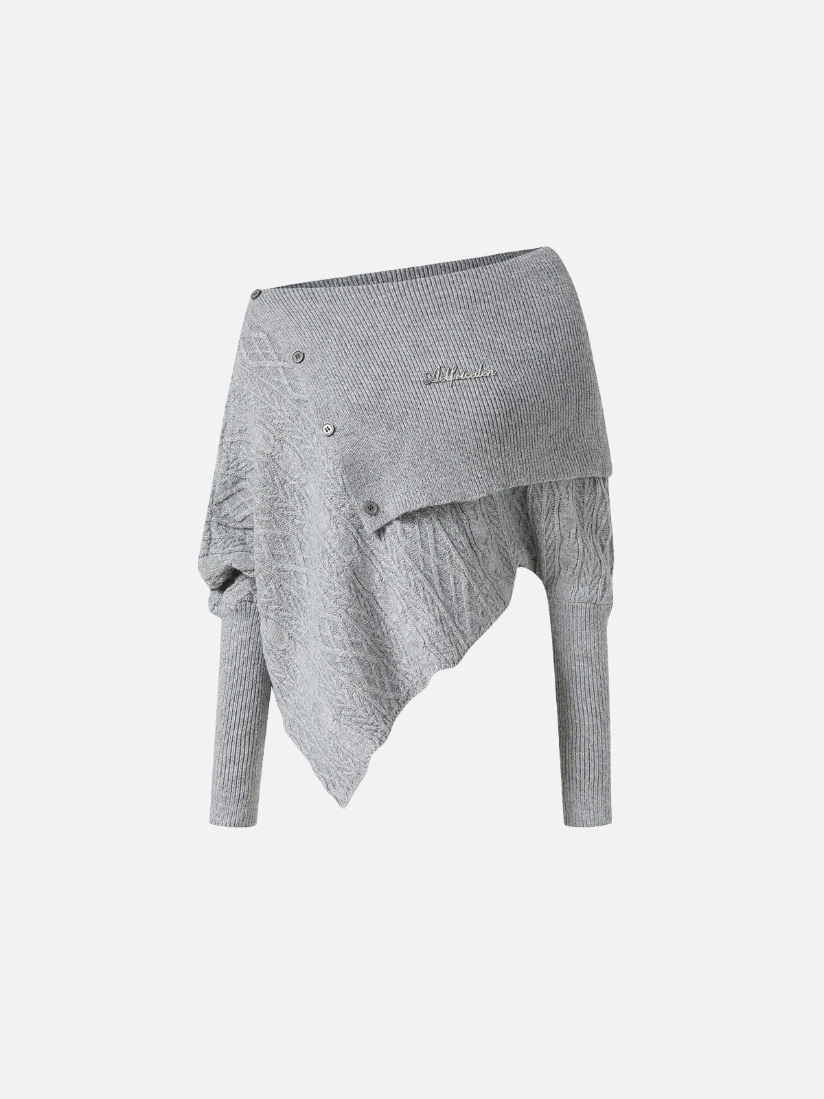 Aelfric Eden Asymmetric Knit Sweater