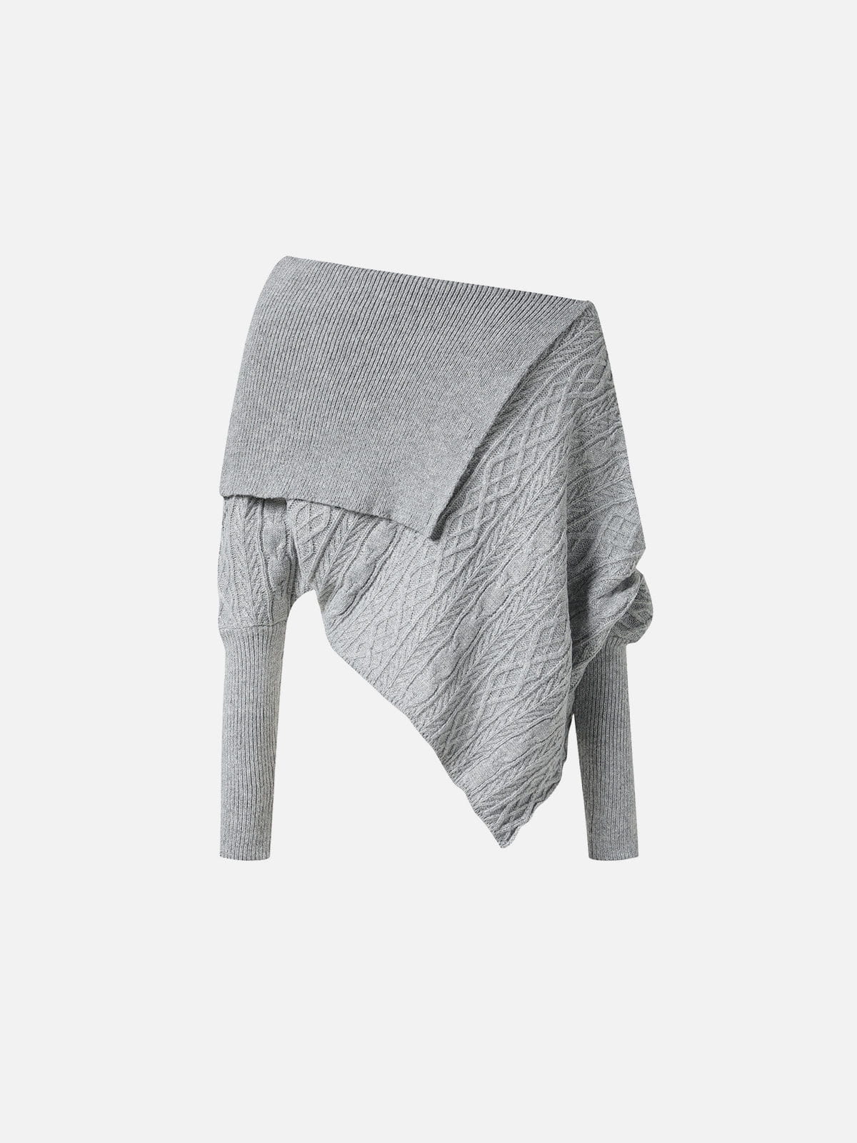 Aelfric Eden Asymmetric Knit Sweater