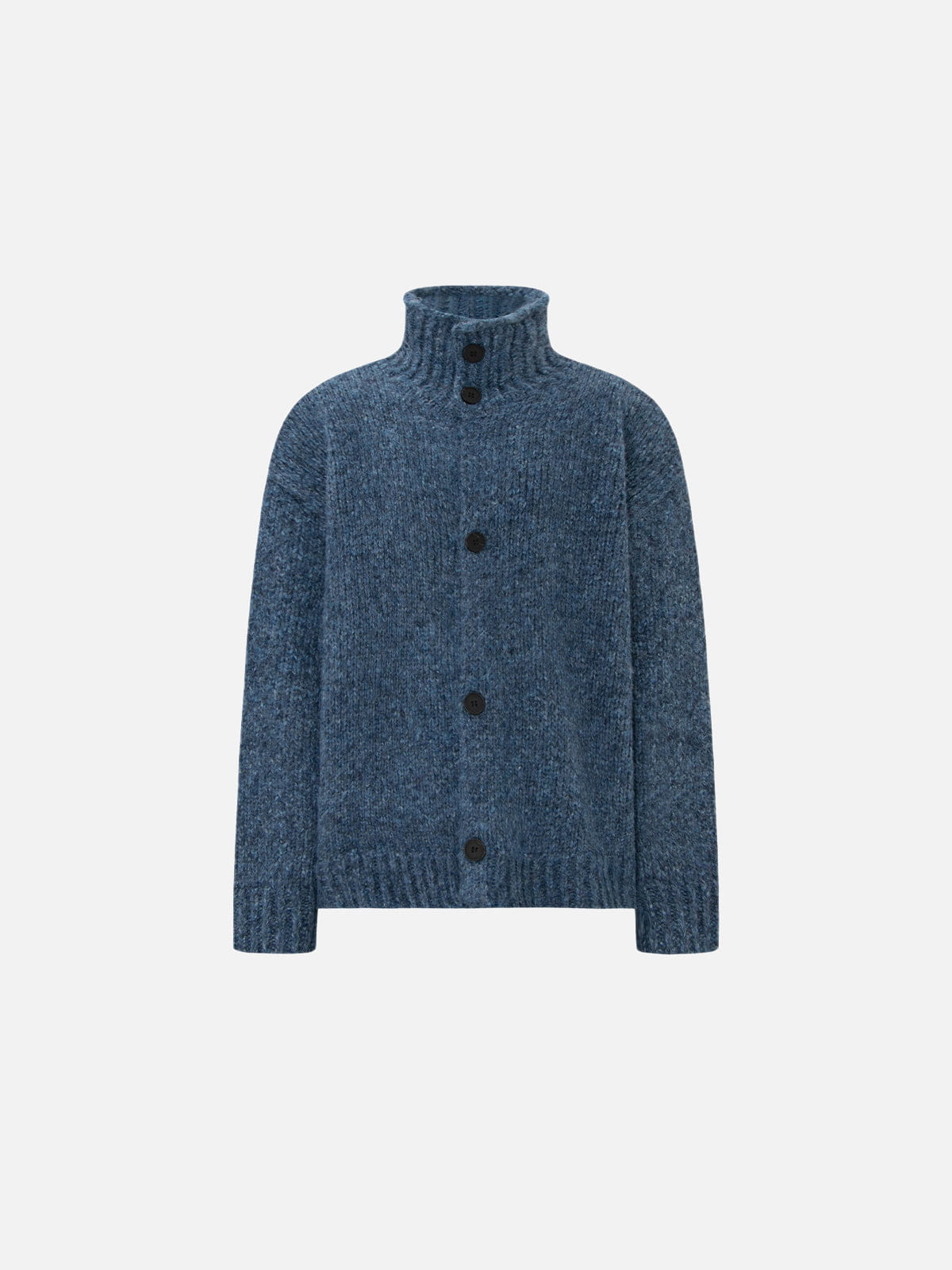 Aelfric Eden Button High Neck Knit Cardigan