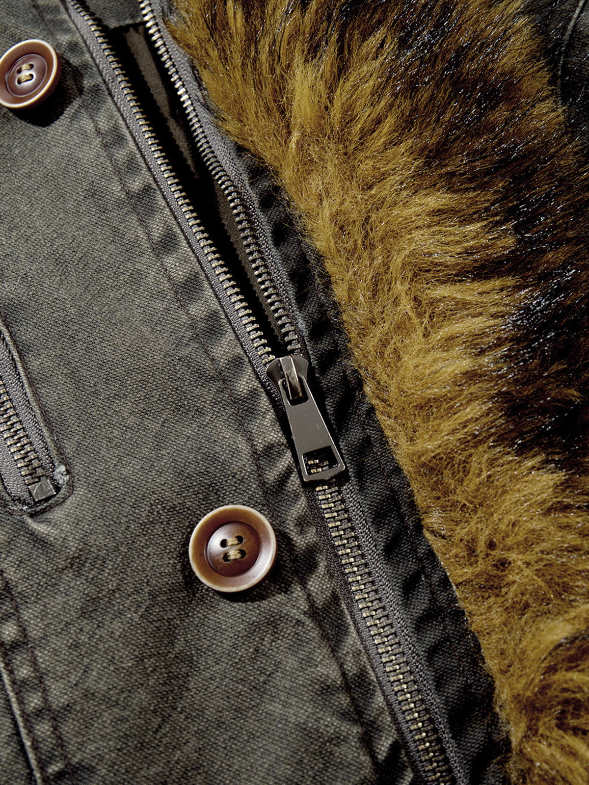 Aelfric Eden Washed Faux Fur Coat