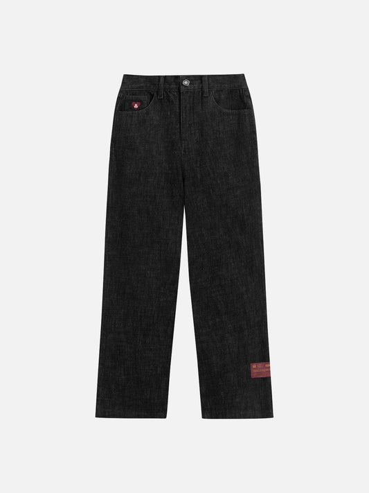 Aelfric Eden Washed Straight Leg Jeans