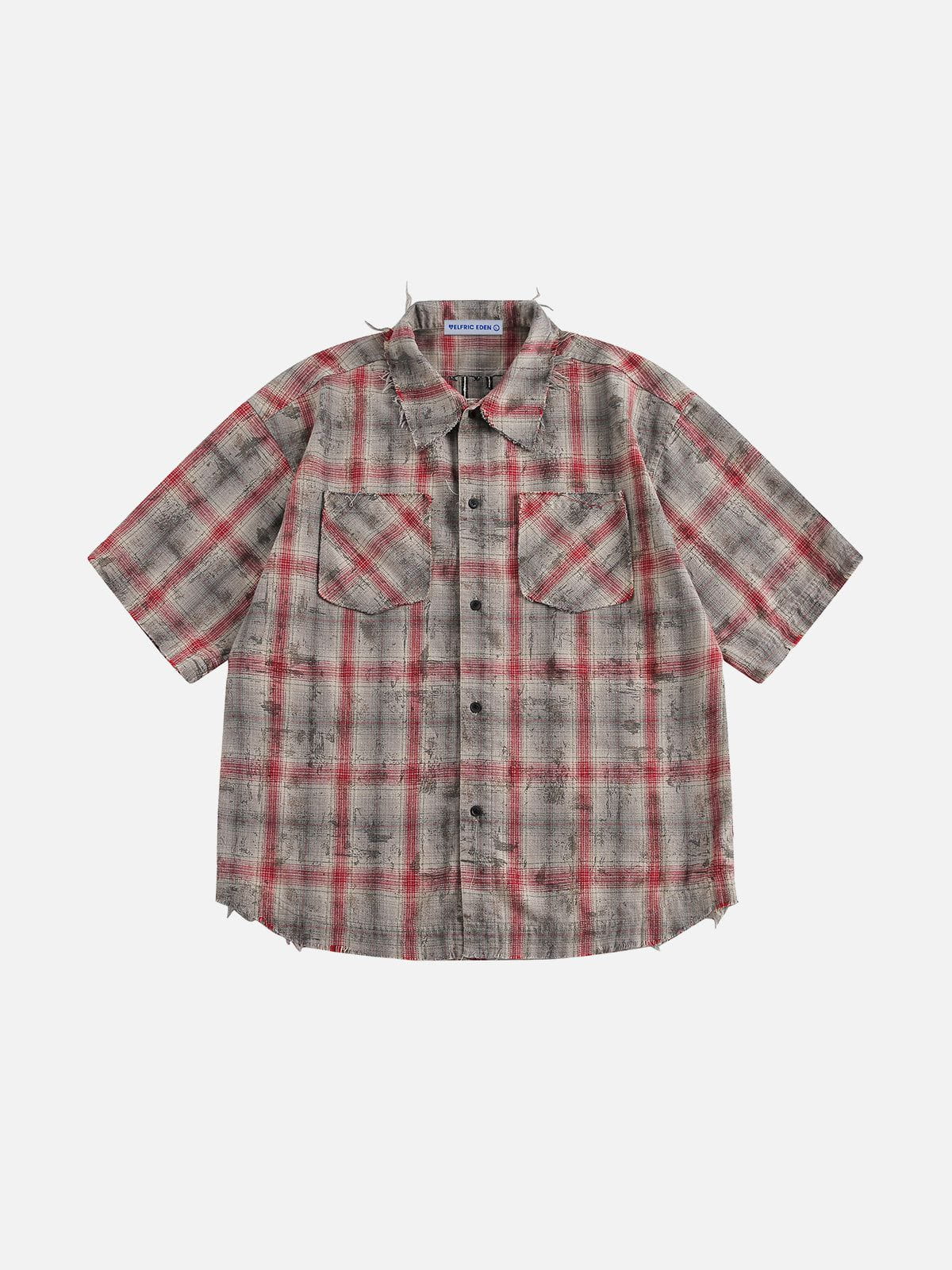 Aelfric Eden 77 Graphic Plaid Shirt