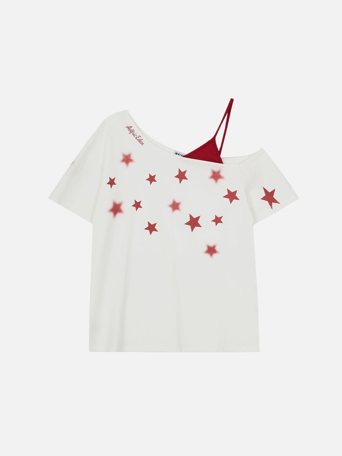[Pre-Order] Aelfric Eden Star Graphic Off-The-Shoulder Tee