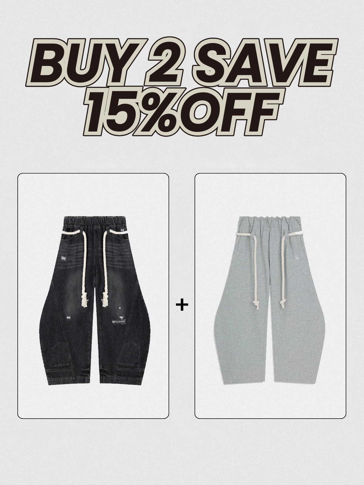 Aelfric Eden Reverse Super Baggy Barrel Jeans