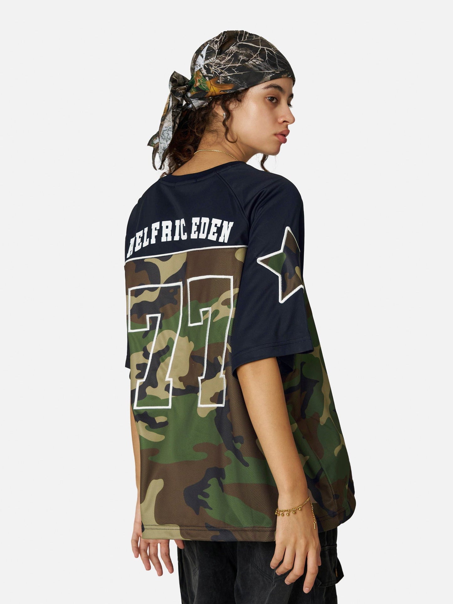 Aelfric Eden 77 Camouflage Football Jersey