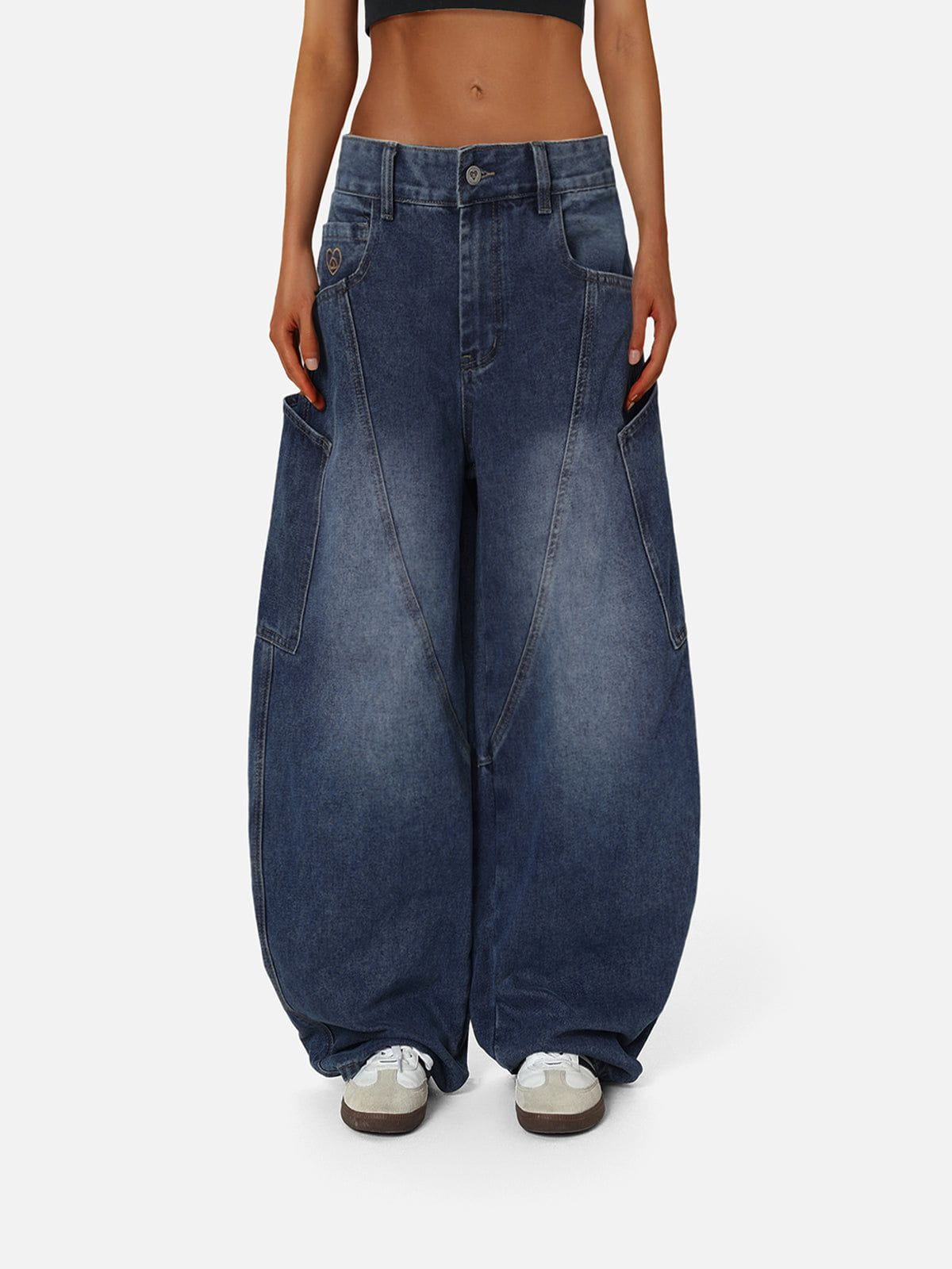 Aelfric Eden  Baggy Barrel Big Pocket Jeans