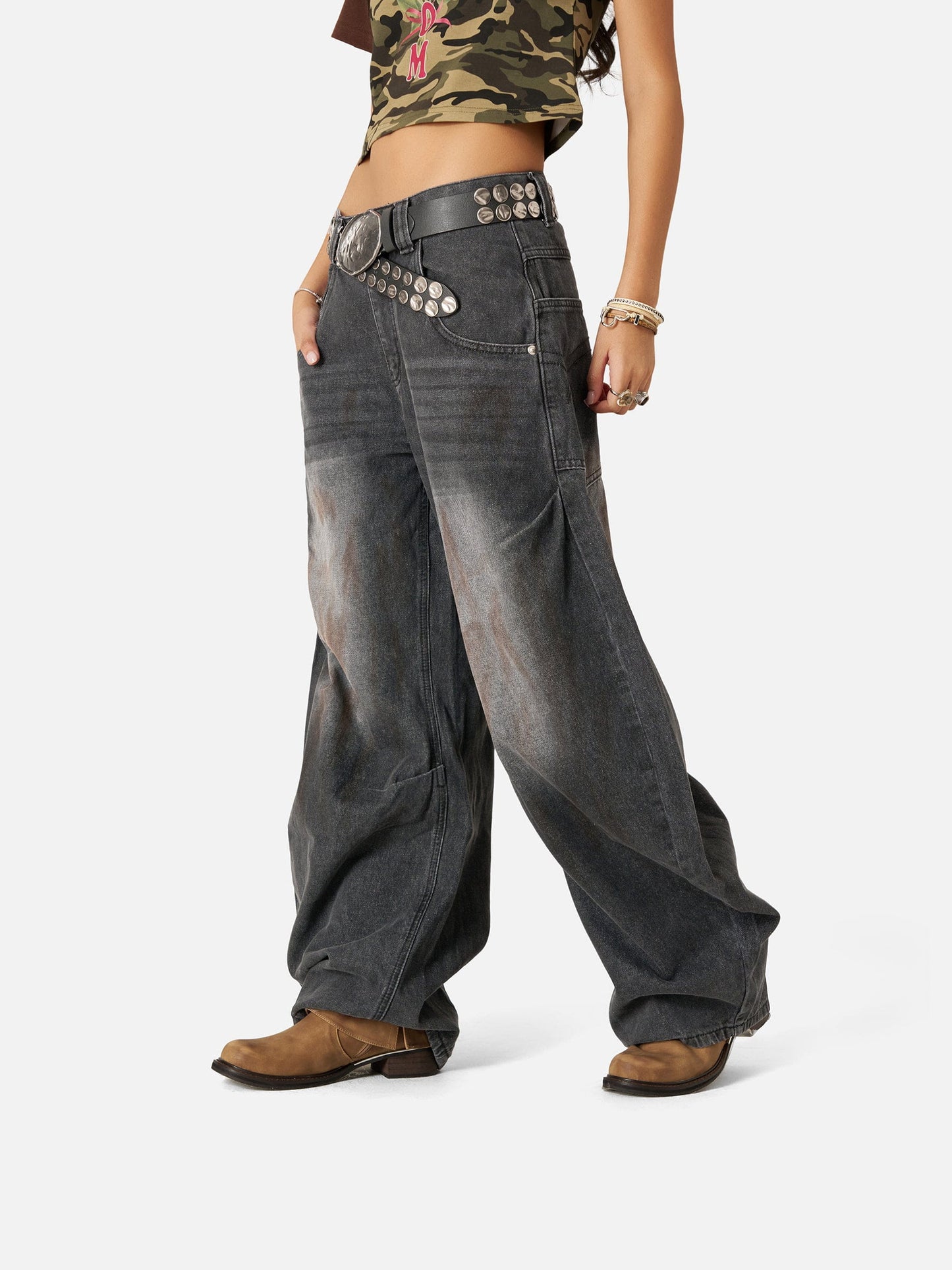 Aelfric Eden Super Baggy Barrel Jeans